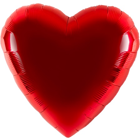 Folienballon Herz rot